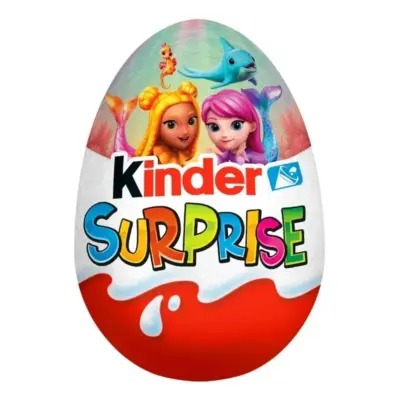 Шоколадне яйце  Колекція русалок Kinder Sellők kollekció  20г  Італія