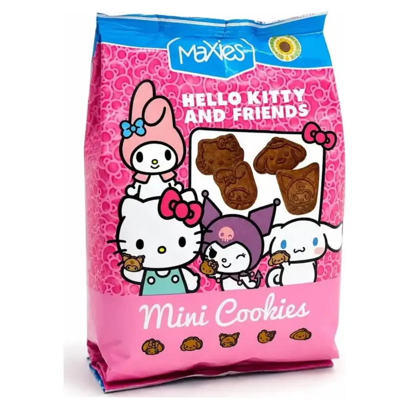 Печиво-міні дитяче Maxies Mini Cookies Hello Kitty 250 г Іспанія
