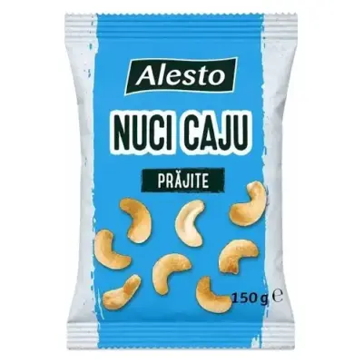 Горіхи кеш'ю Alesto Cashew Roasted смажені 150 г Німеччина