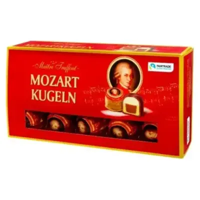 Цукерки марципанові з фісташкою у темному шоколаді E.Konig Mozart Kugeln 200г Німеччина