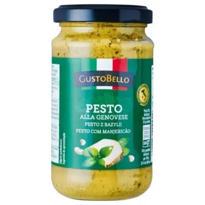 Соус Песто з базиліком по-генуезьки Gusto Bello Pesto alla genovese 190г Iталiя