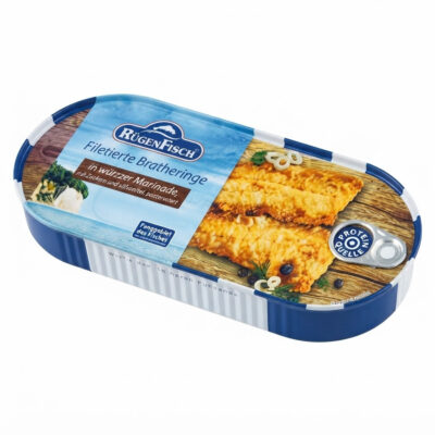 Філе оселедця  у пікантному маринаді RügenFisch Bratheringe 325г/200г Німеччина