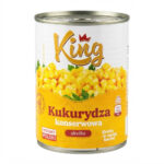 Кукурудза консервована солодка King 220/400г Польща
