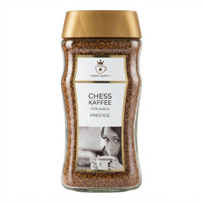 Преміальна розчинна кава Chess Kaffee Prestige, 200 г Німеччина