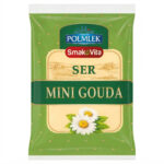 Сир напівтвердий Міні Гауда Polmlek SmakoVita Mini Gouda 1кг Польша